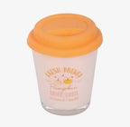 Pumpkin latte coffee cup