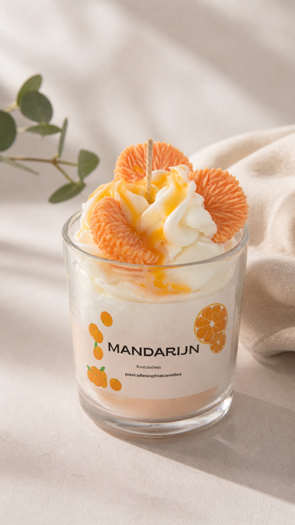 Dessert kaarsen
