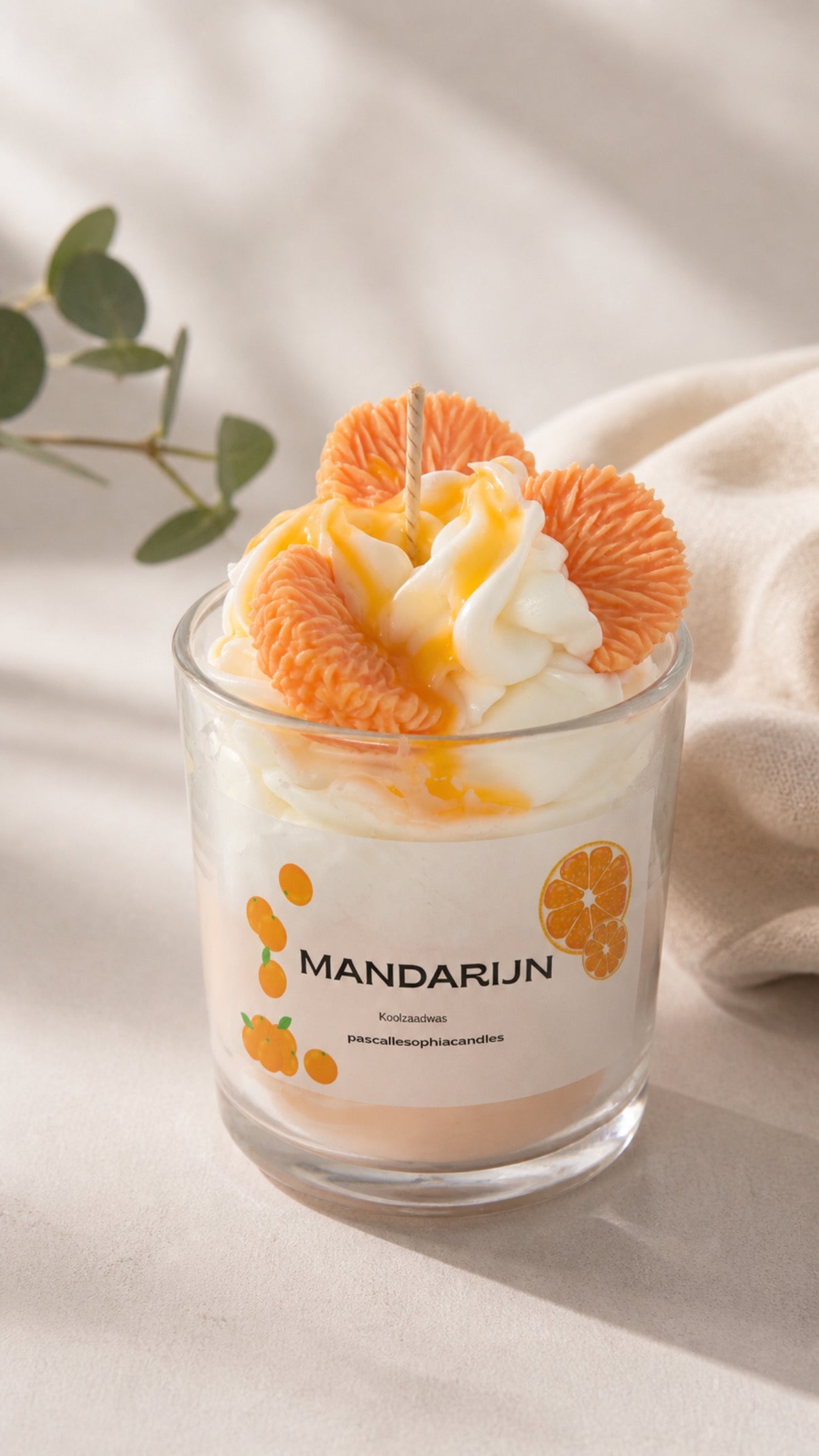 Dessert kaarsen