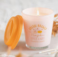 Pumpkin latte coffee cup