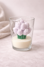 Tulpen in glas
