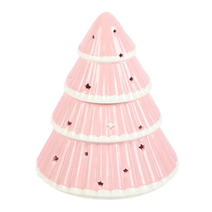 Roze kerstboom Geurbrander