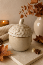 Acorn candle