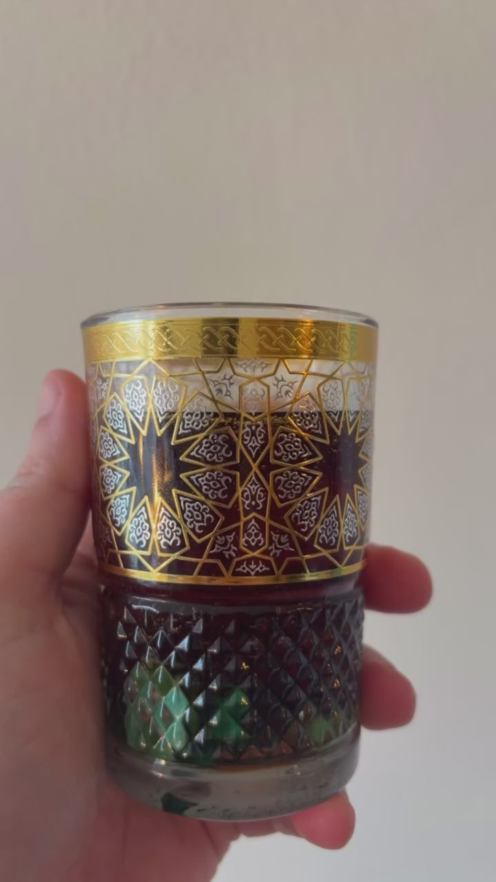 Marokkaanse thee kaarsen